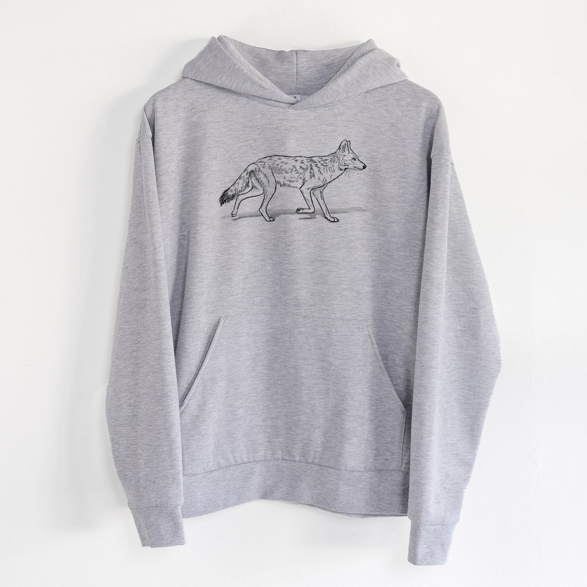 Coyote - Canis latrans  - Statement Midweight Hoodie
