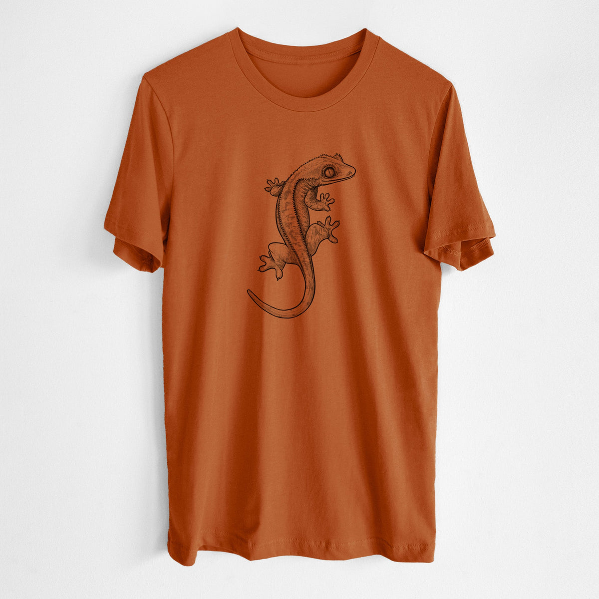 Crested Gecko - Correlophus ciliatus - Lightweight 100% Cotton Unisex Crewneck