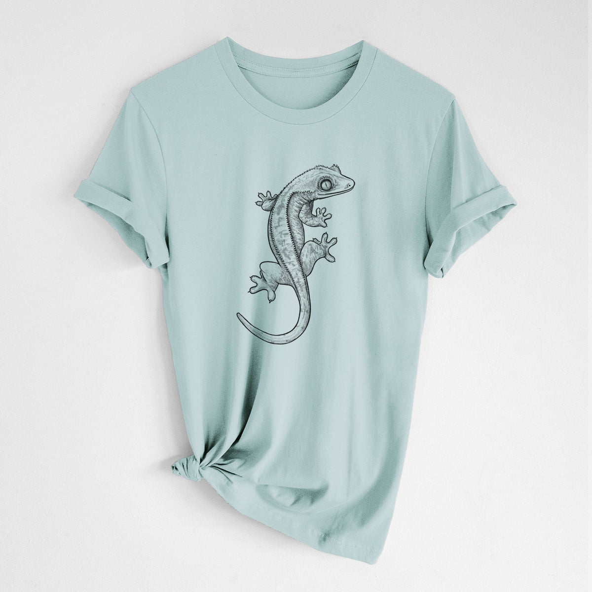 Crested Gecko - Correlophus ciliatus - Lightweight 100% Cotton Unisex Crewneck