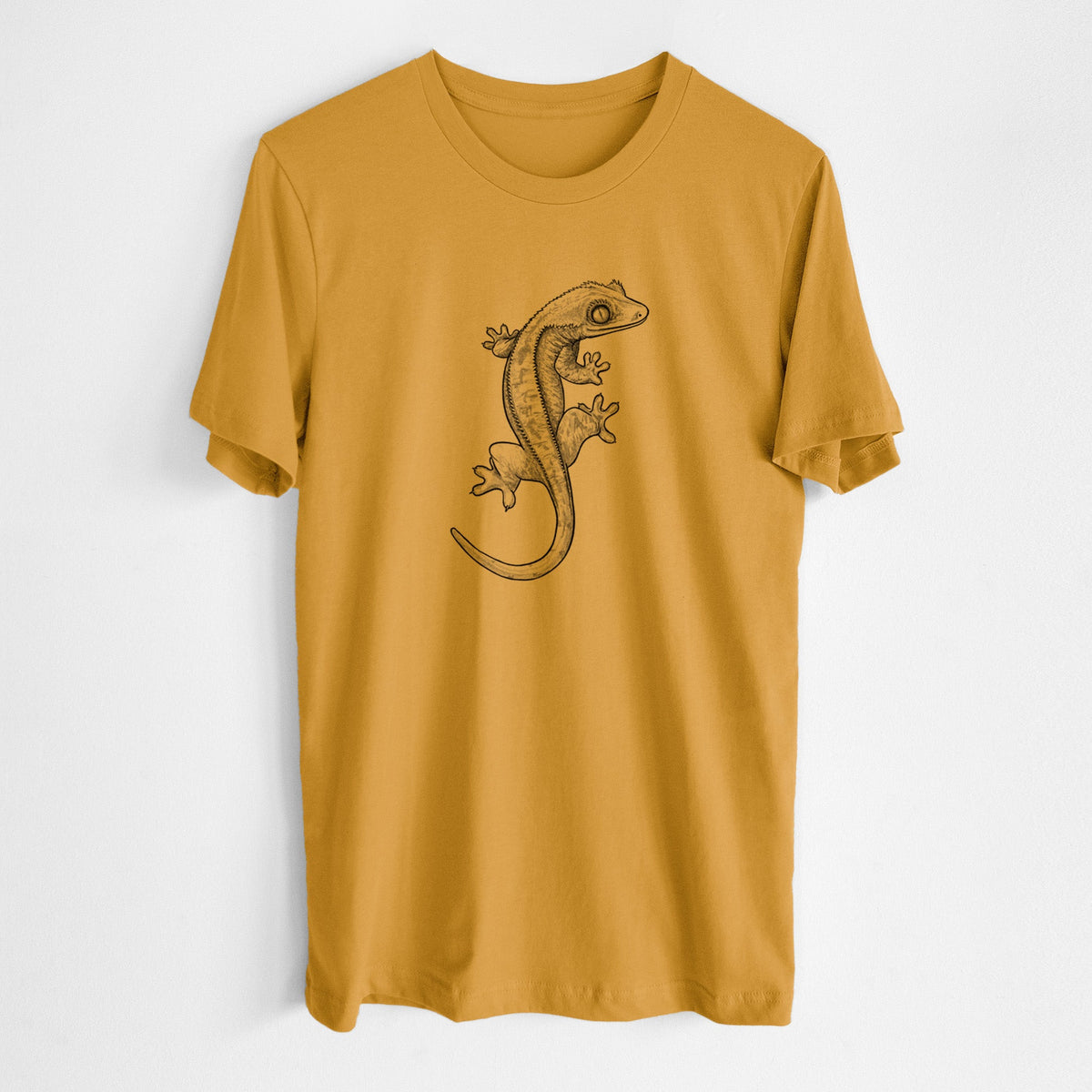 Crested Gecko - Correlophus ciliatus - Lightweight 100% Cotton Unisex Crewneck
