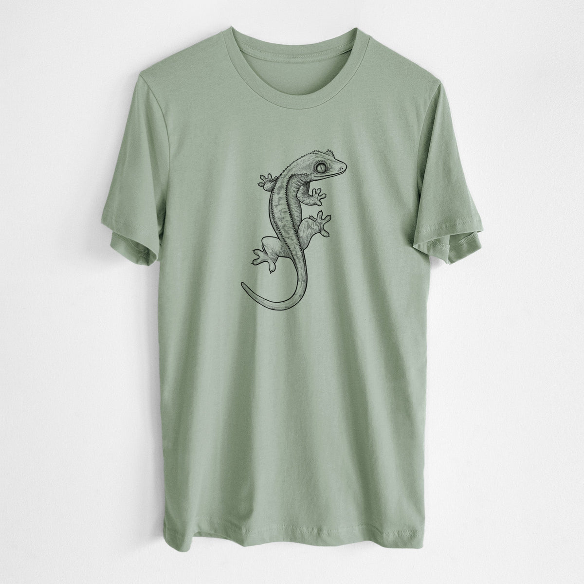 Crested Gecko - Correlophus ciliatus - Lightweight 100% Cotton Unisex Crewneck