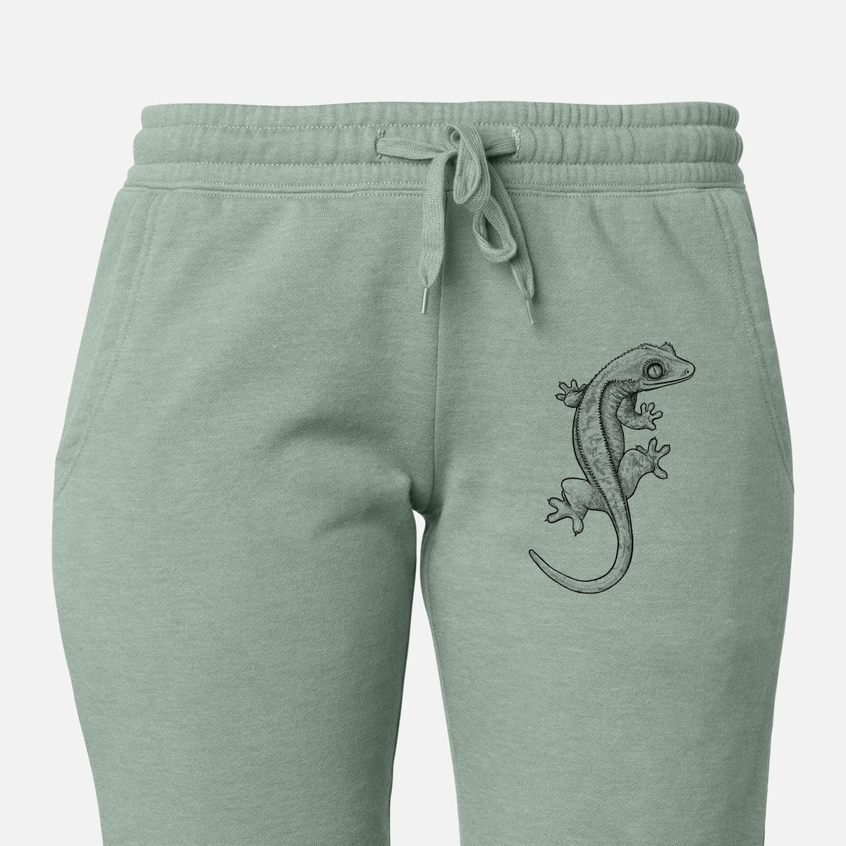 Crested Gecko - Correlophus ciliatus - Women's Cali Wave Jogger Sweatpants