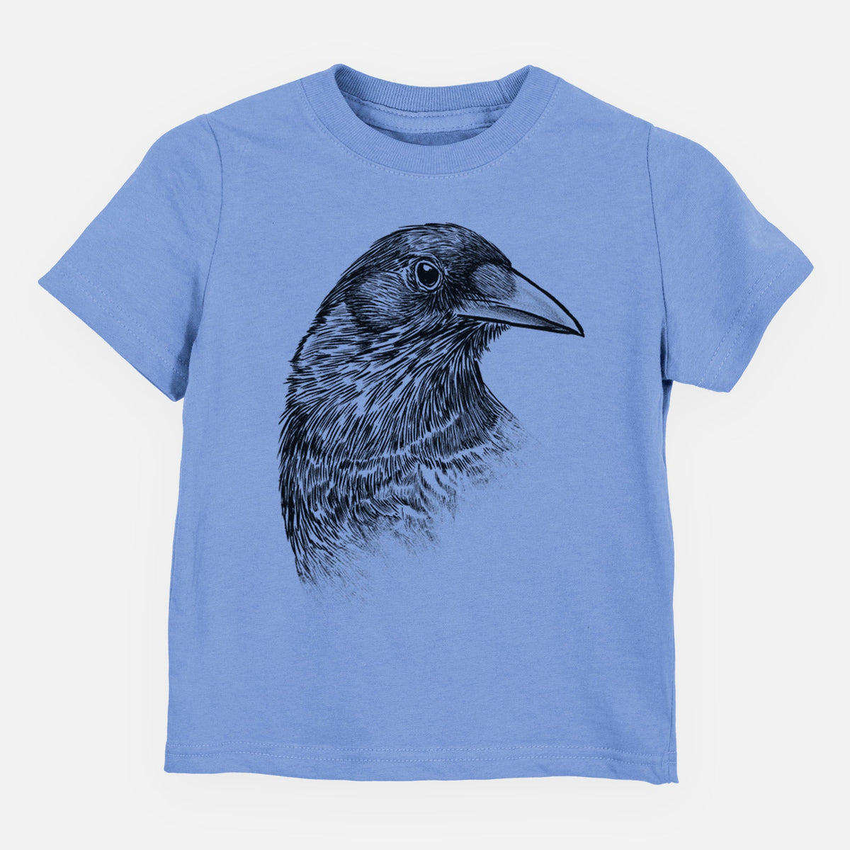 American Crow Bust - Corvus brachyrhynchos - Toddler/Youth Shirt
