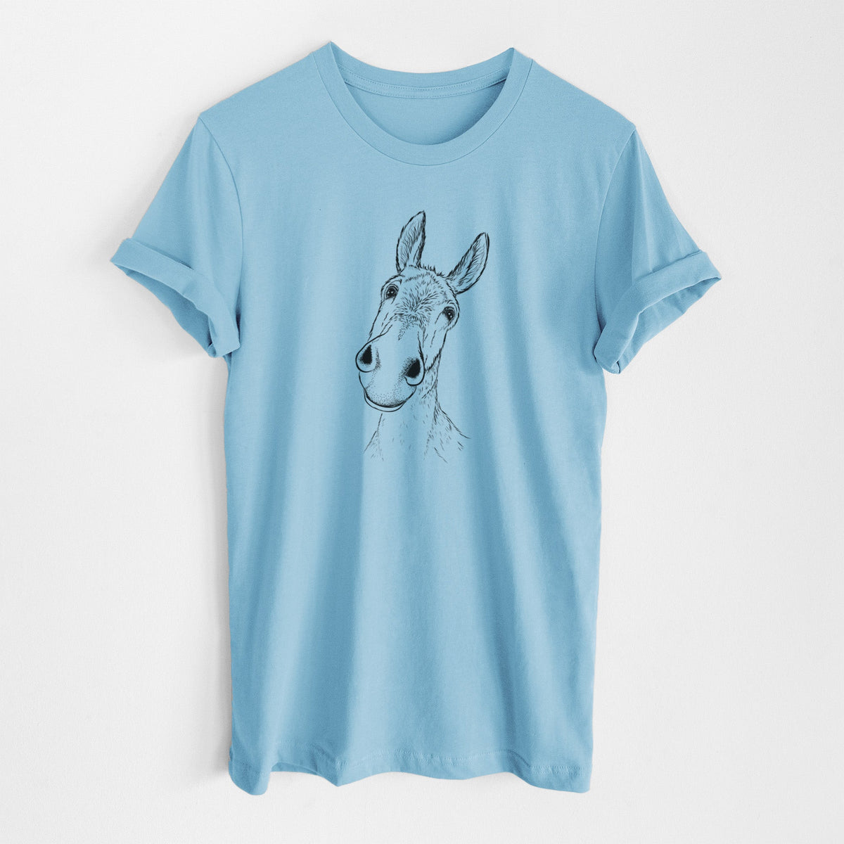 Curious Donkey - Lightweight 100% Cotton Unisex Crewneck