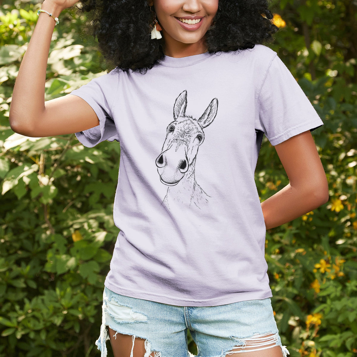Curious Donkey - Unisex Comfort Colors Garment-Dyed Heavyweight T-shirt