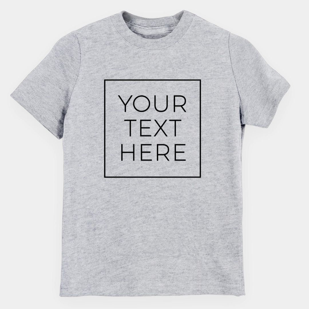 Create Your Own Custom Boxed Toddler/Youth Shirt