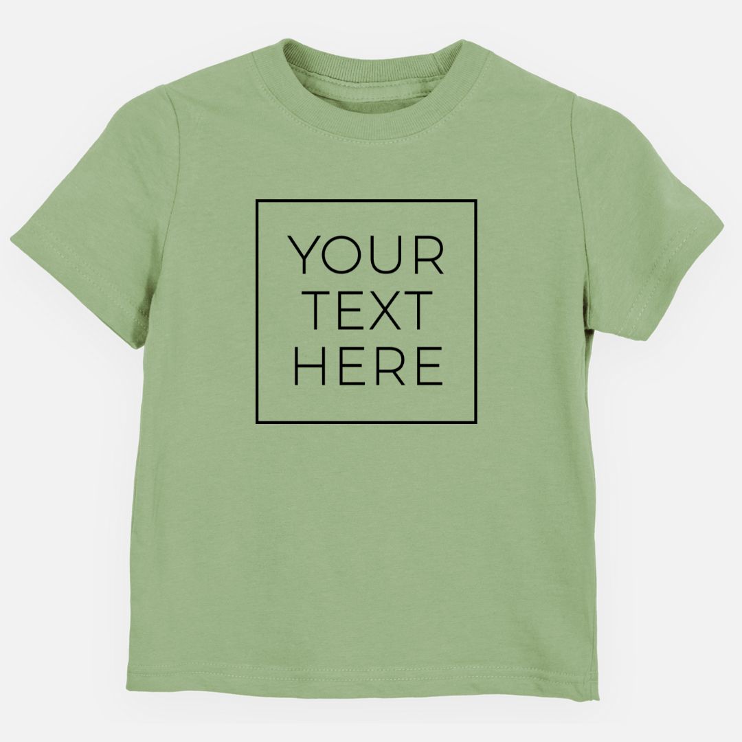 Create Your Own Custom Boxed Toddler/Youth Shirt