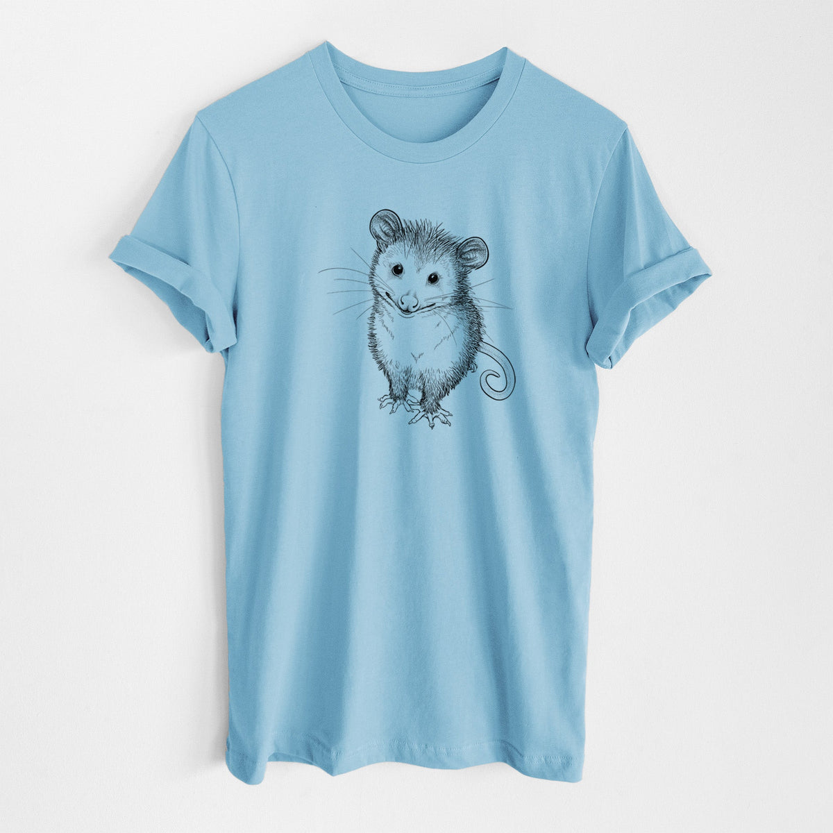 Cute Opossum - Lightweight 100% Cotton Unisex Crewneck