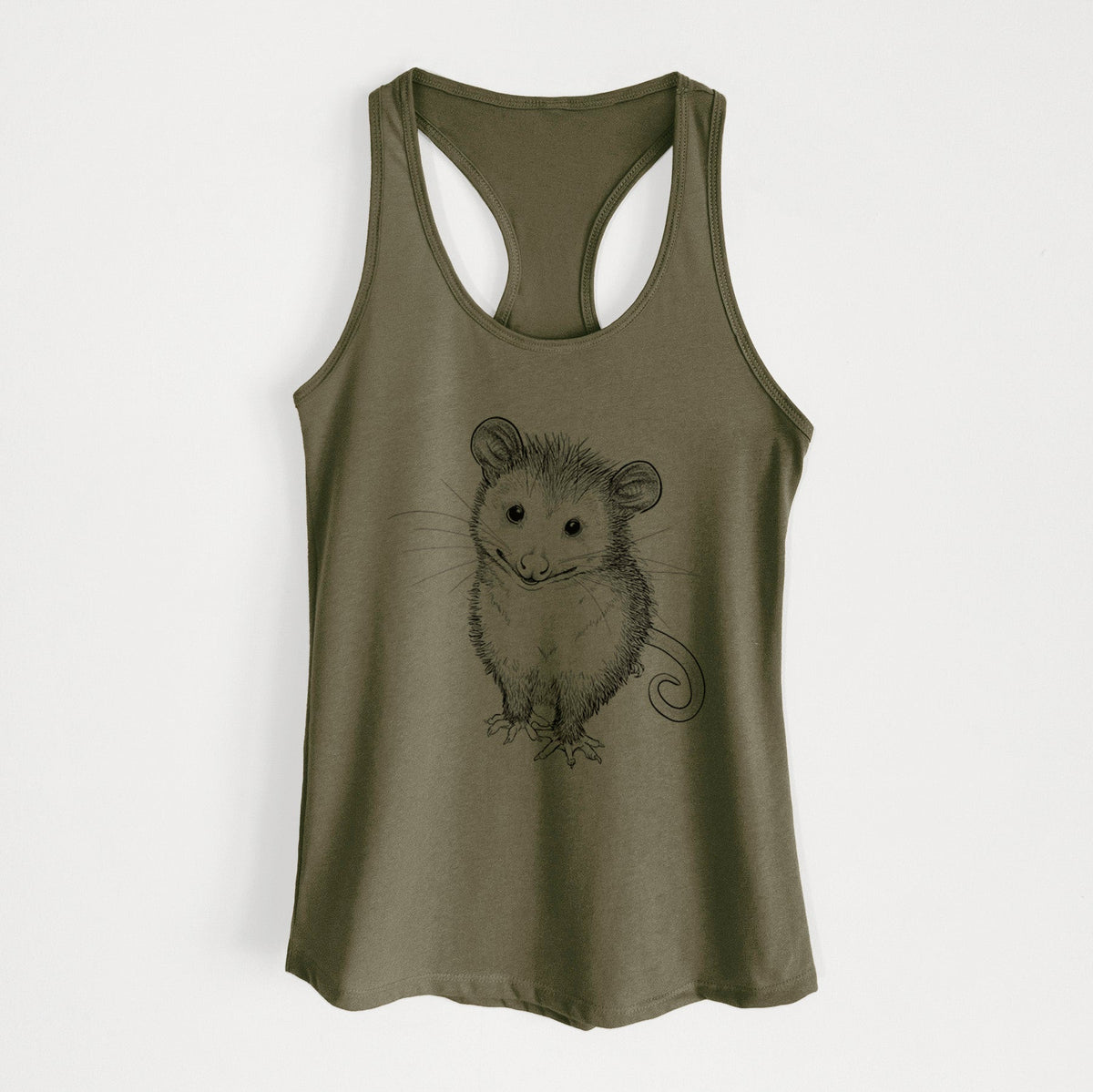 Cute Opossum - Women's Racerback Tanktop