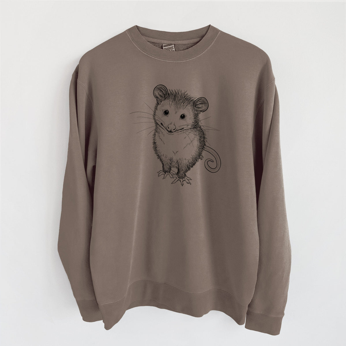Cute Opossum - Unisex Pigment Dyed Crew Sweatshirt