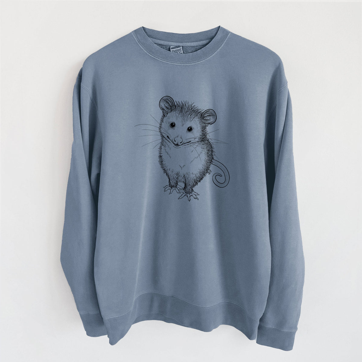 Cute Opossum - Unisex Pigment Dyed Crew Sweatshirt