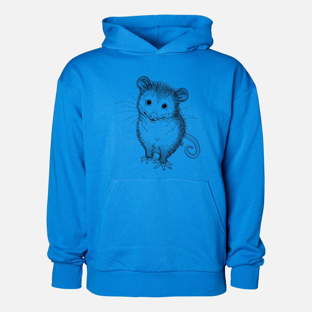 Cute Opossum  - Statement Midweight Hoodie
