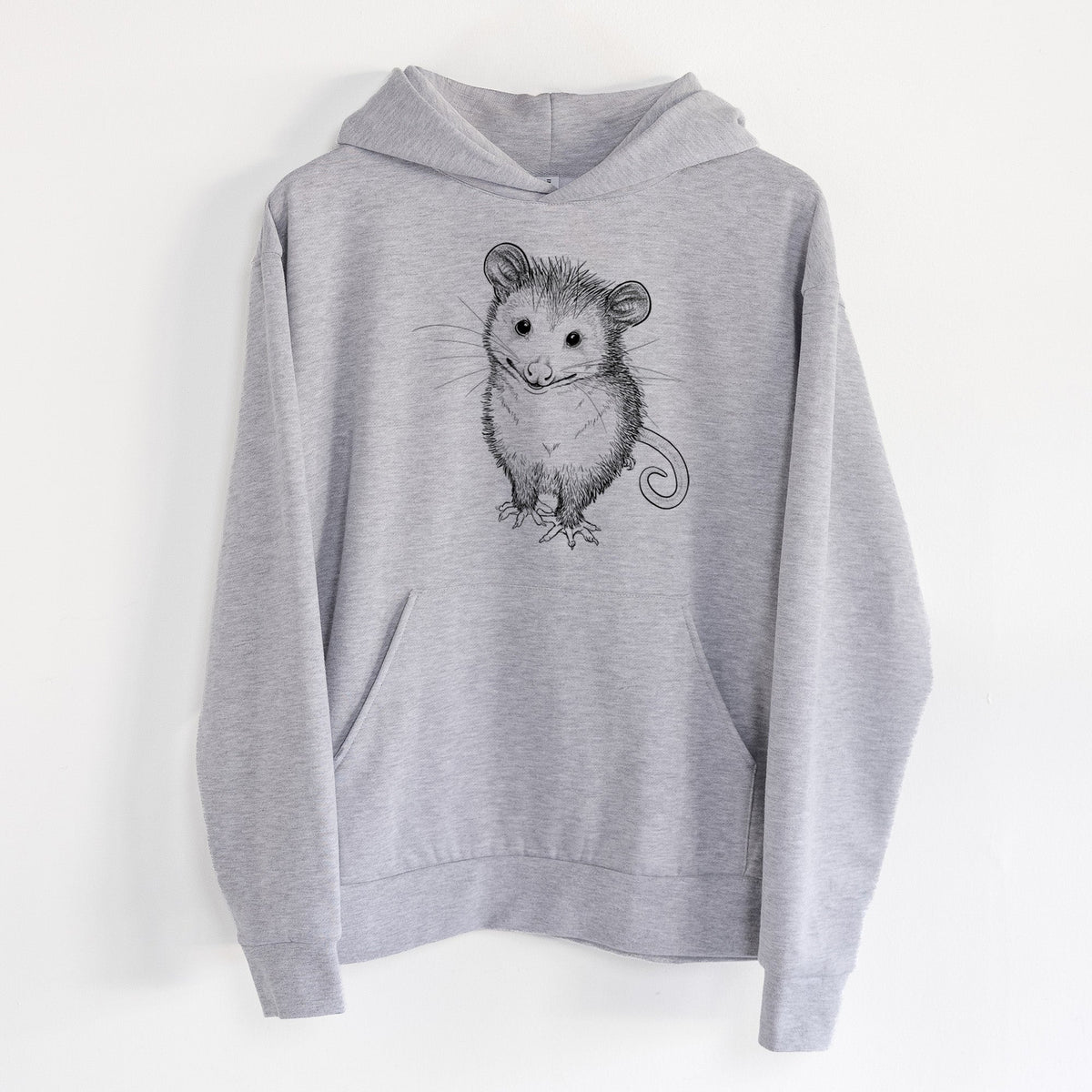 Cute Opossum  - Statement Midweight Hoodie
