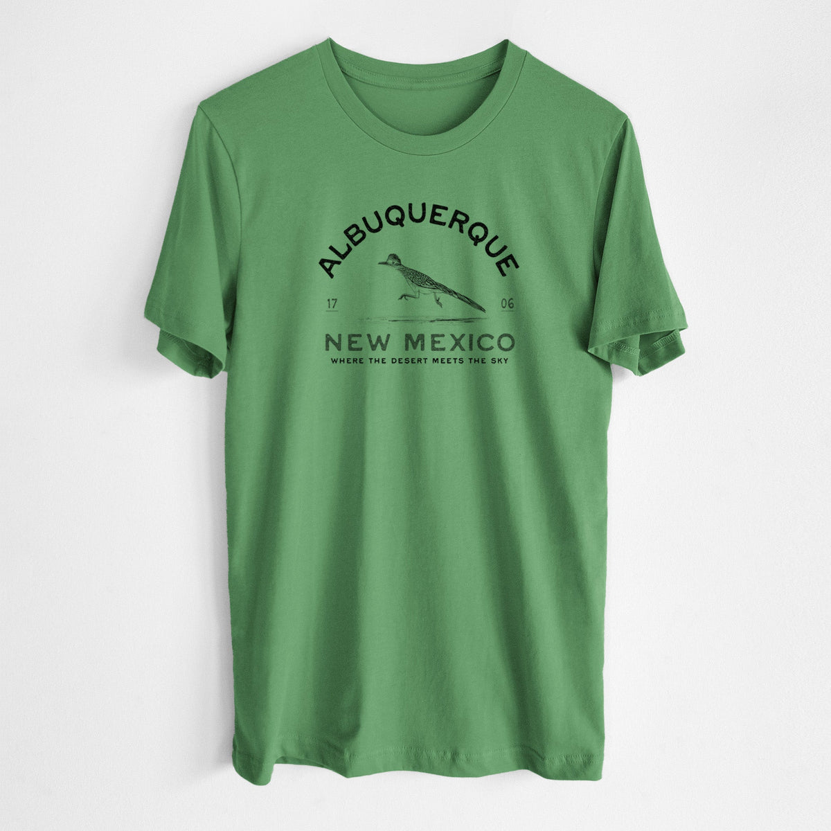 Albuquerque New Mexico Roadrunner - Lightweight 100% Cotton Unisex Crewneck