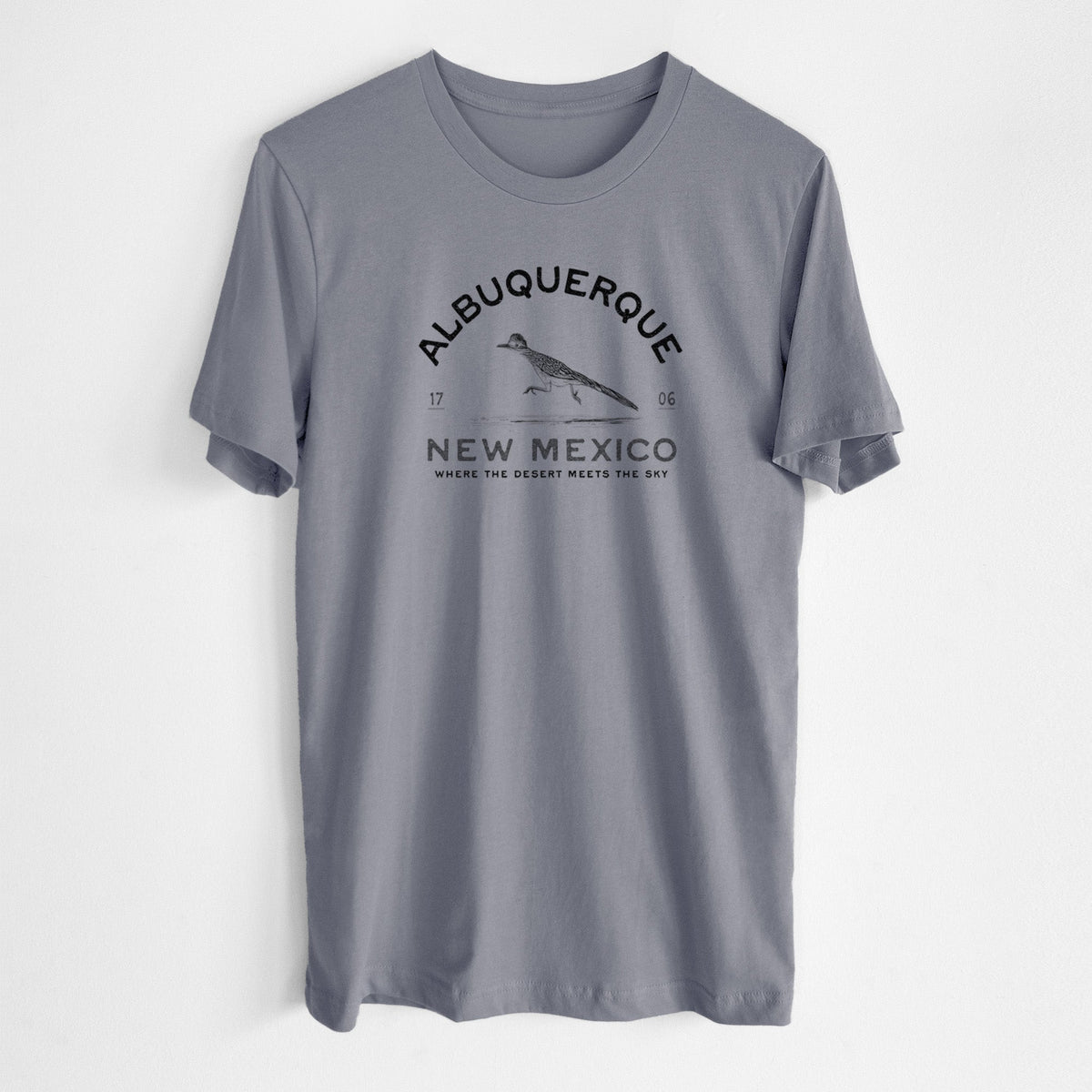 Albuquerque New Mexico Roadrunner - Lightweight 100% Cotton Unisex Crewneck