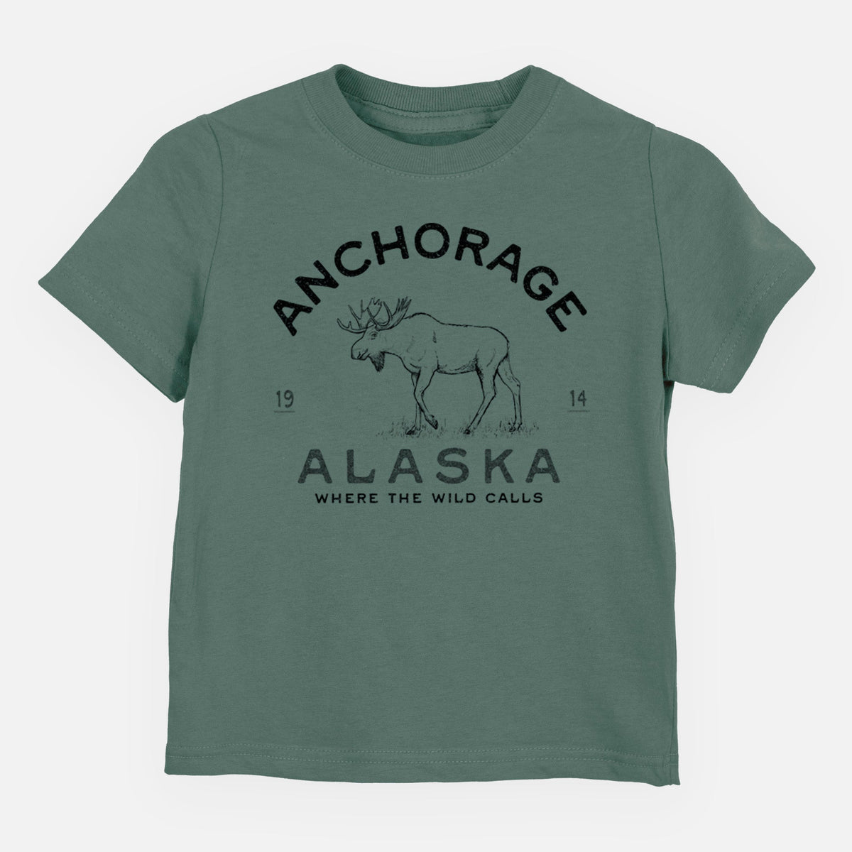 Anchorage Alaska Moose - Toddler/Youth Shirt