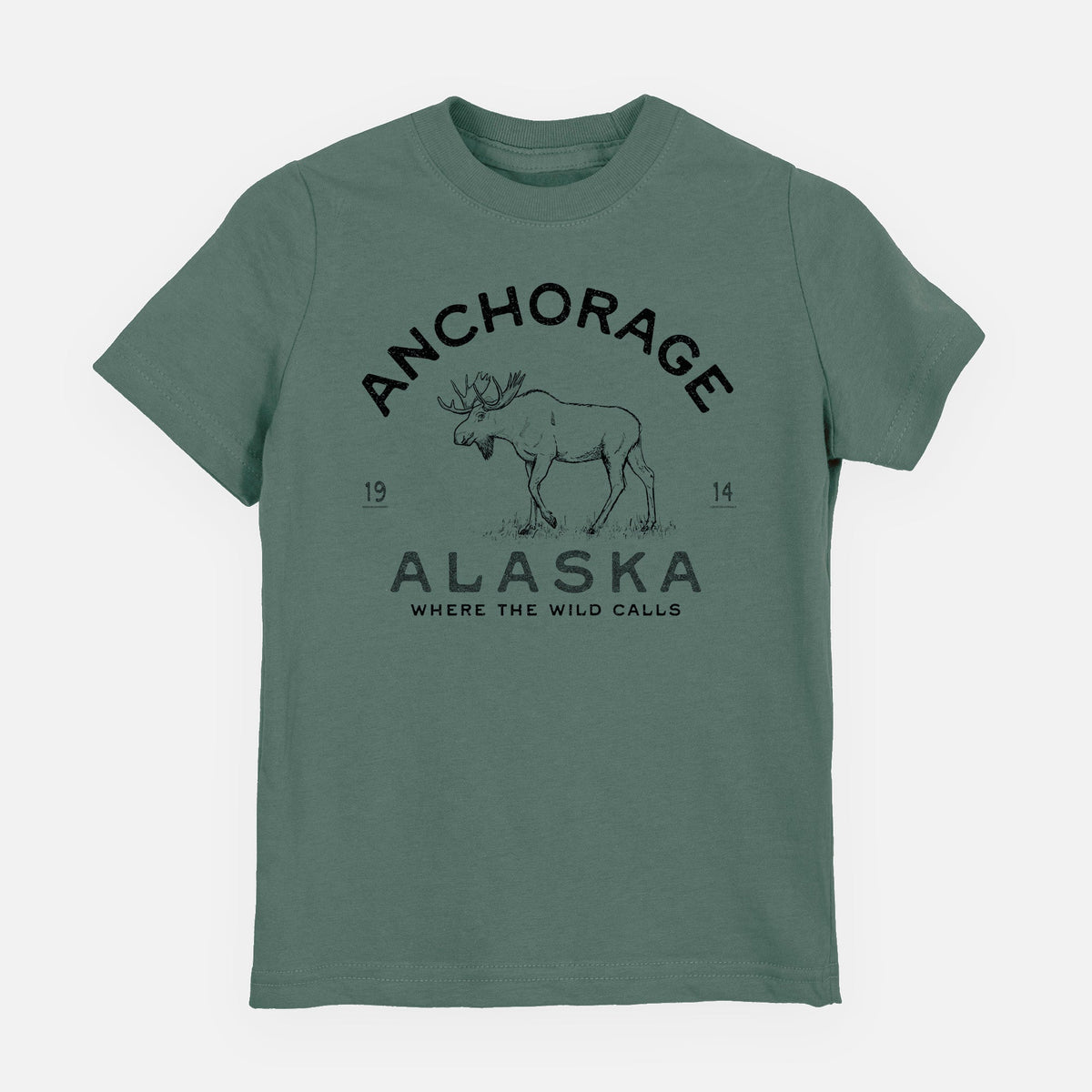 Anchorage Alaska Moose - Toddler/Youth Shirt