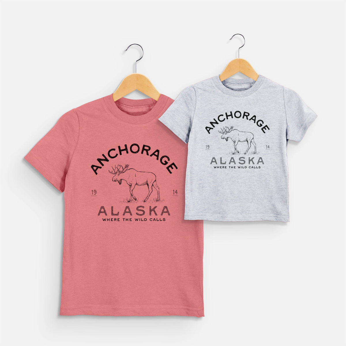 Anchorage Alaska Moose - Toddler/Youth Shirt