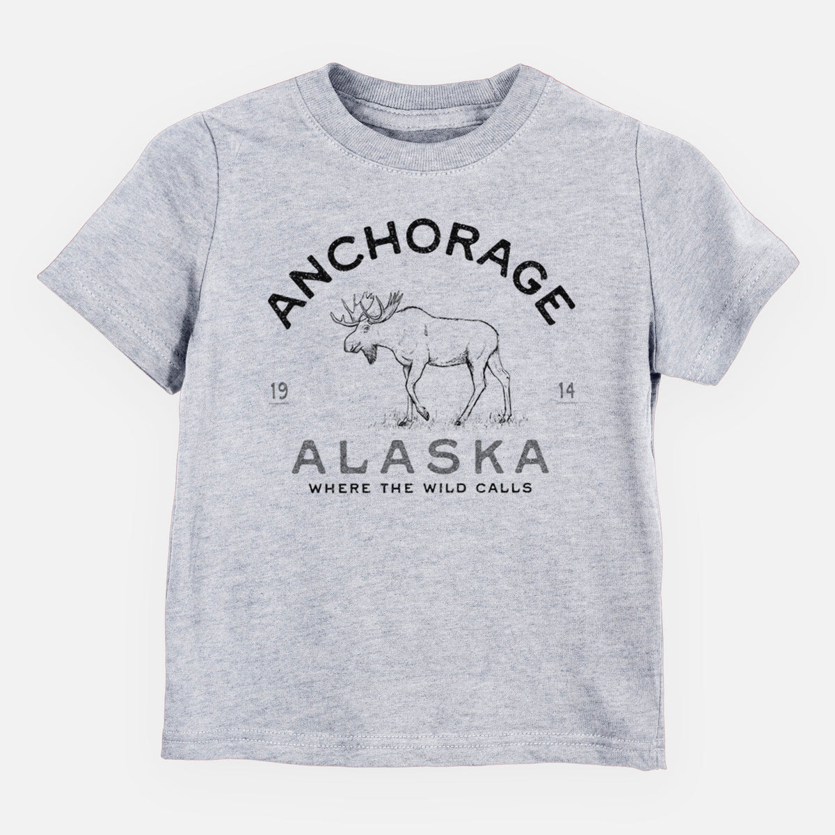Anchorage Alaska Moose - Toddler/Youth Shirt