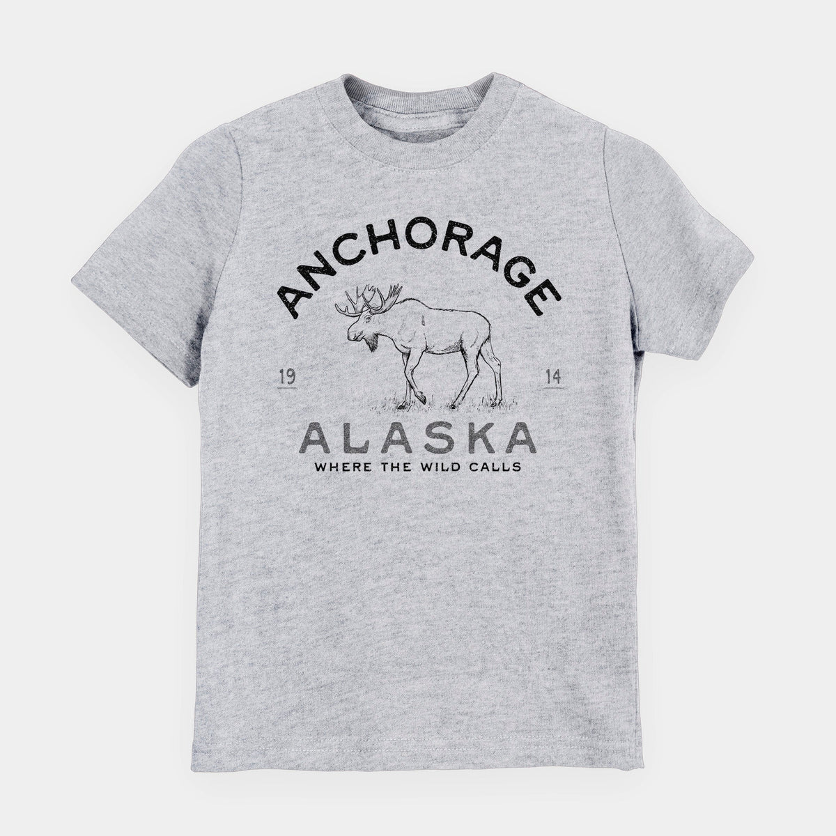 Anchorage Alaska Moose - Toddler/Youth Shirt