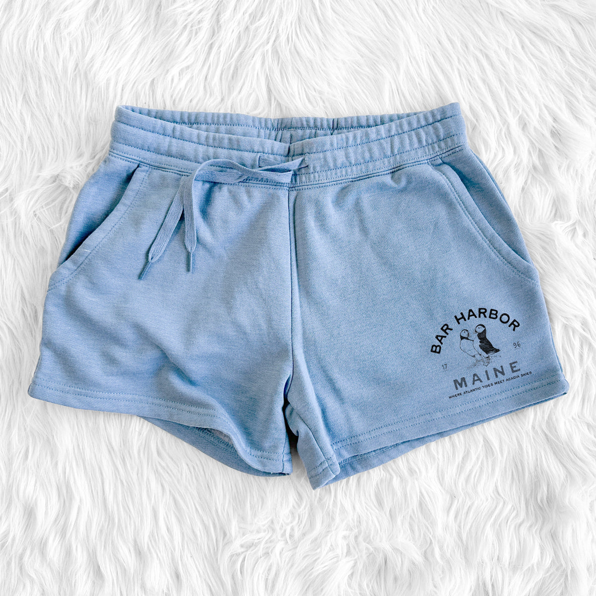 Bar Harbor Maine - Atlantic Puffins - Women's Cali Wave Shorts
