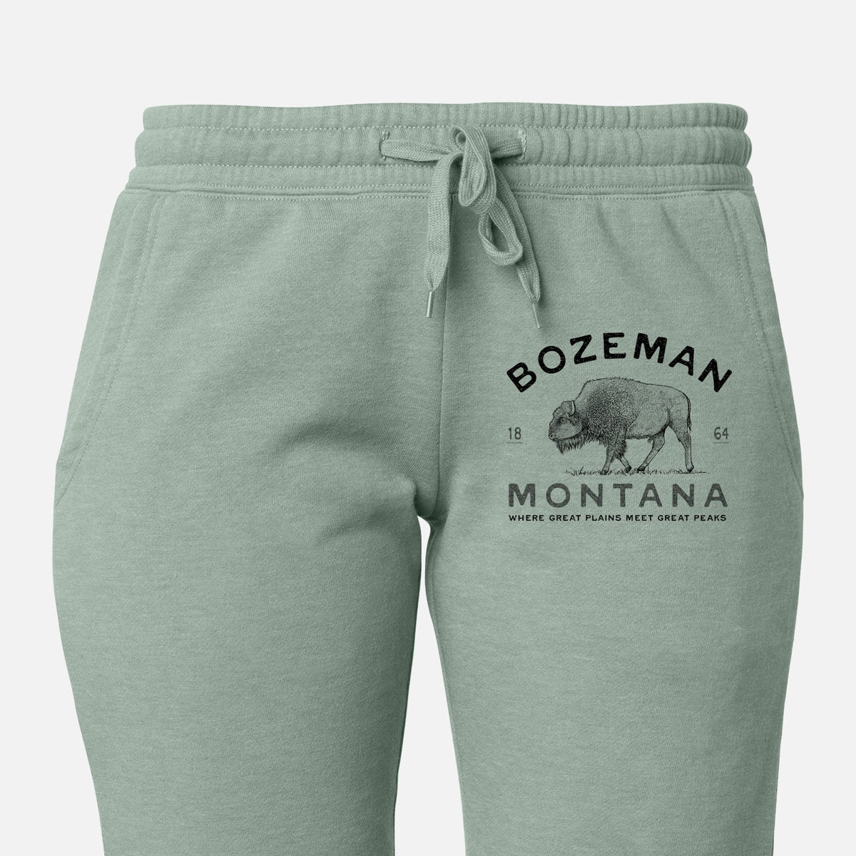 Bozeman Montana Bison - Women's Cali Wave Jogger Sweatpants