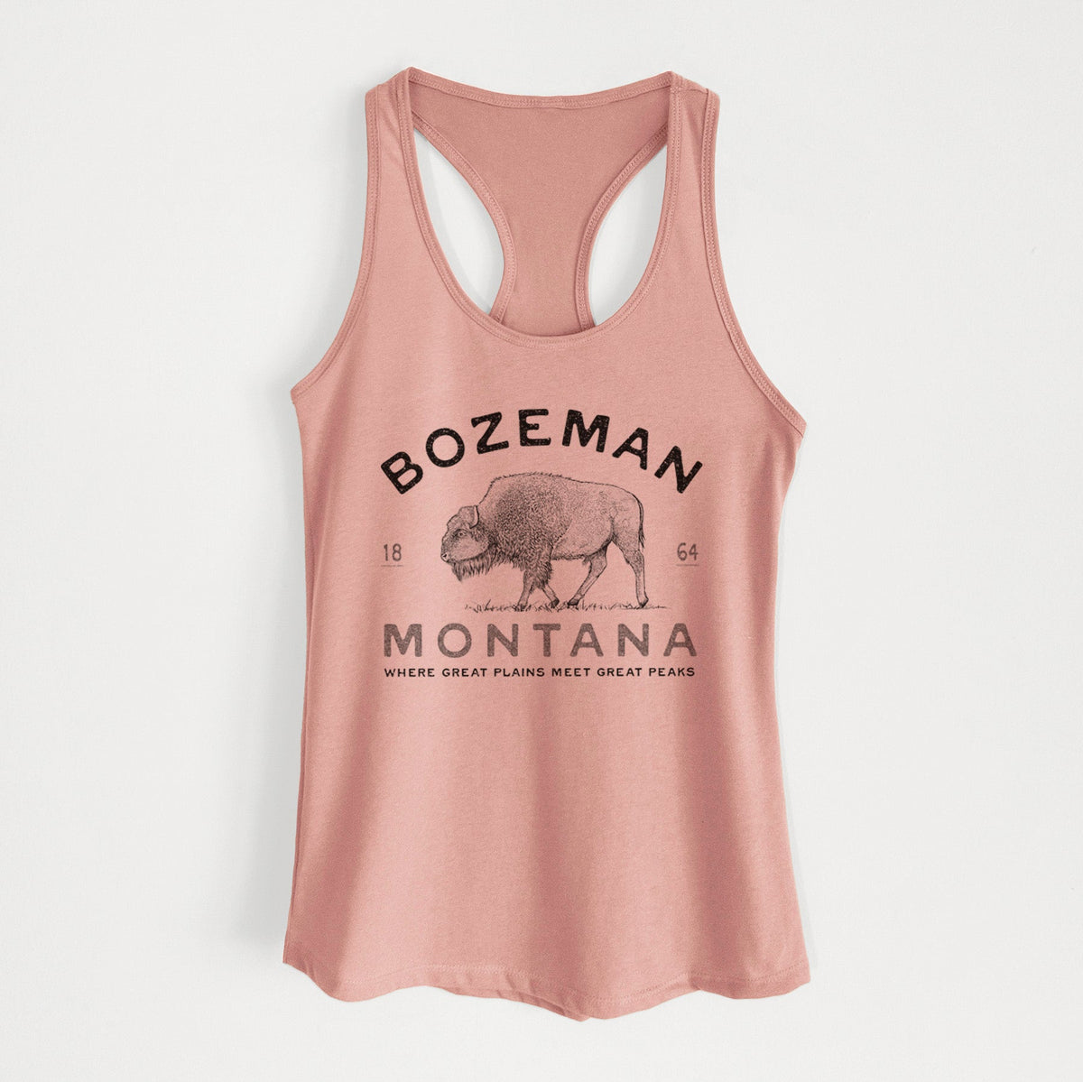 Bozeman Montana Bison - Women's Racerback Tanktop