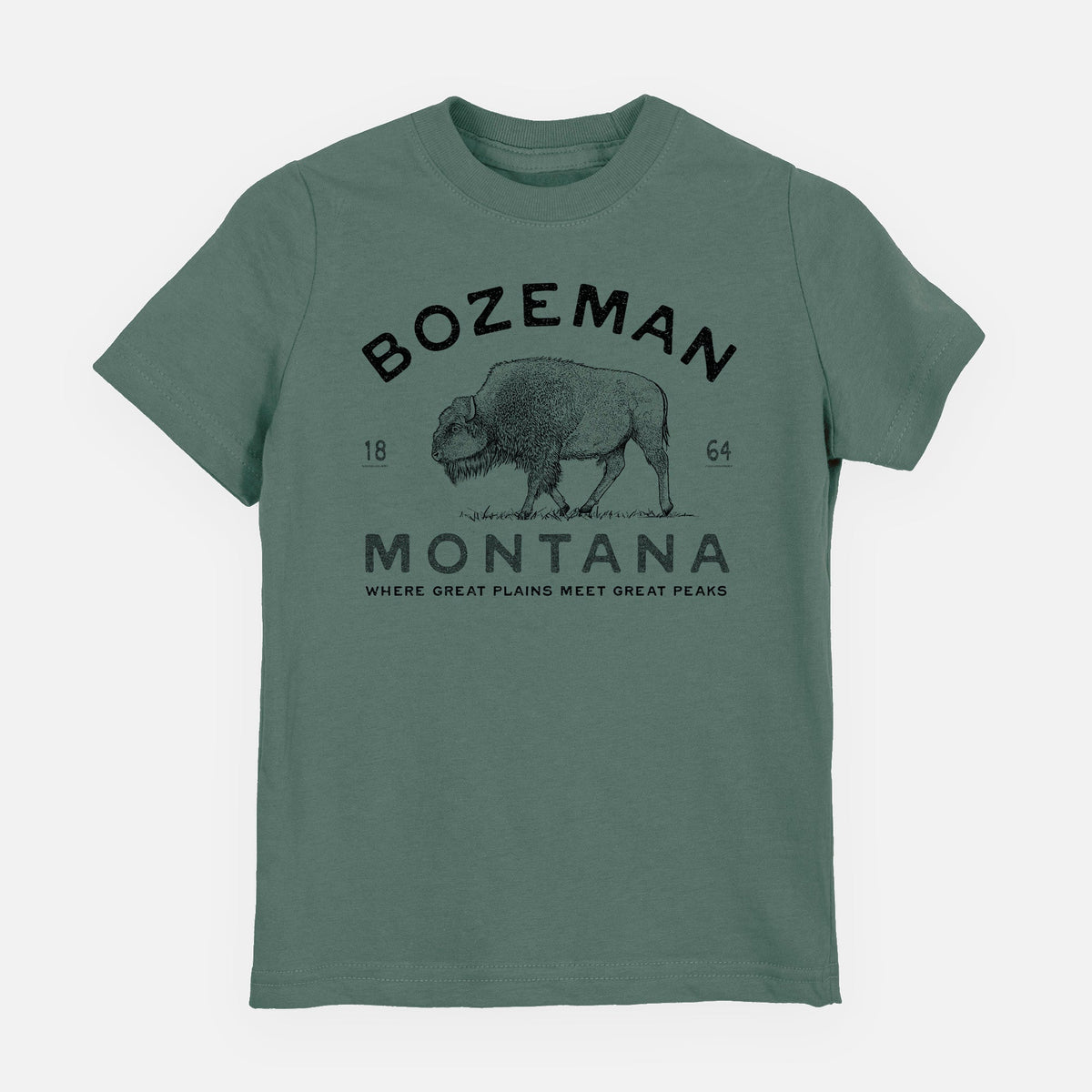Bozeman Montana Bison - Toddler/Youth Shirt