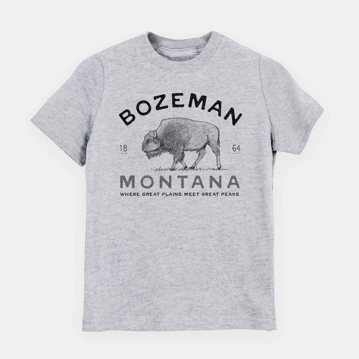 Bozeman Montana Bison - Toddler/Youth Shirt
