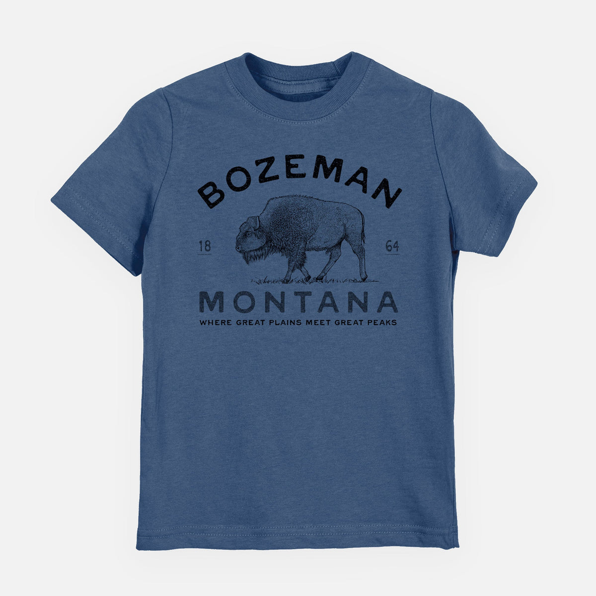 Bozeman Montana Bison - Toddler/Youth Shirt