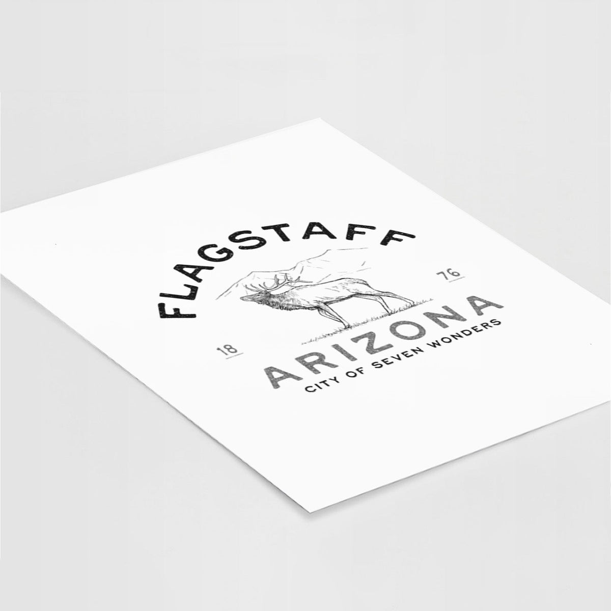 Flagstaff Arizona Elk - Fine Art Print