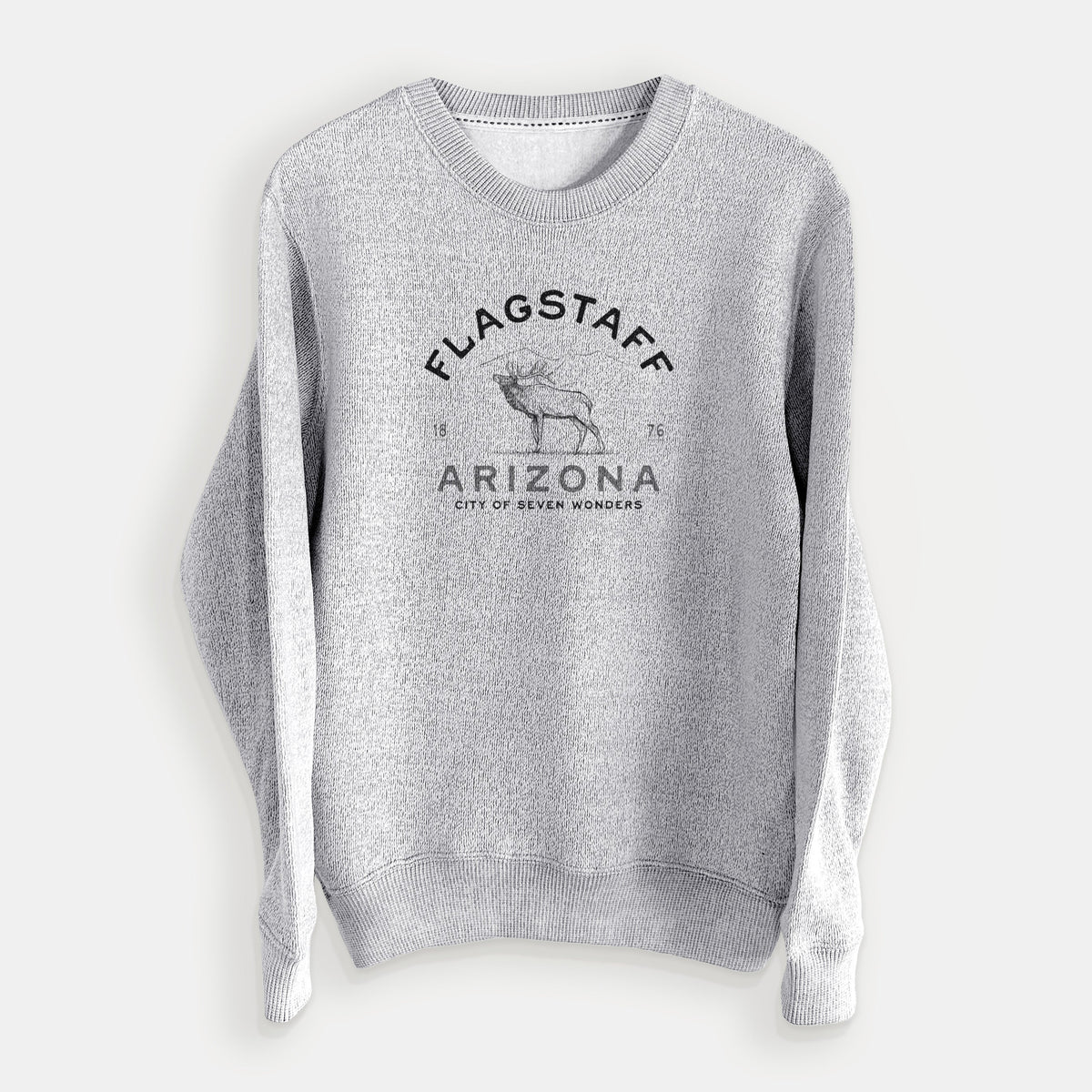 Flagstaff Arizona Elk - Knit Sweatshirt