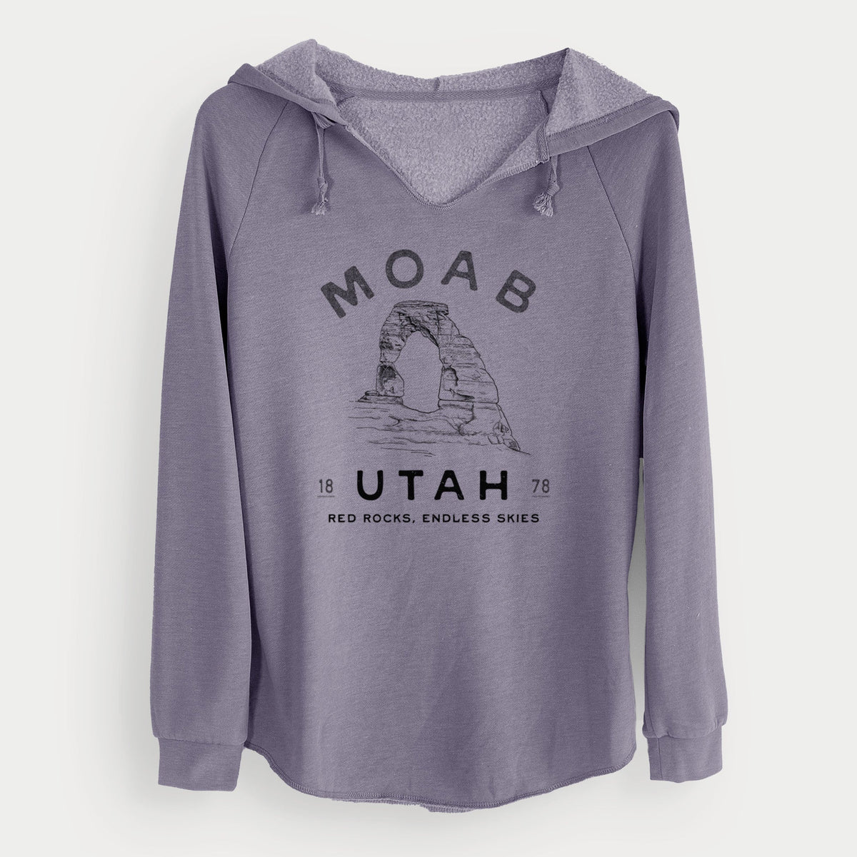 Moab Utah Delicate Arch - Cali Wave Hooded Sweatshirt