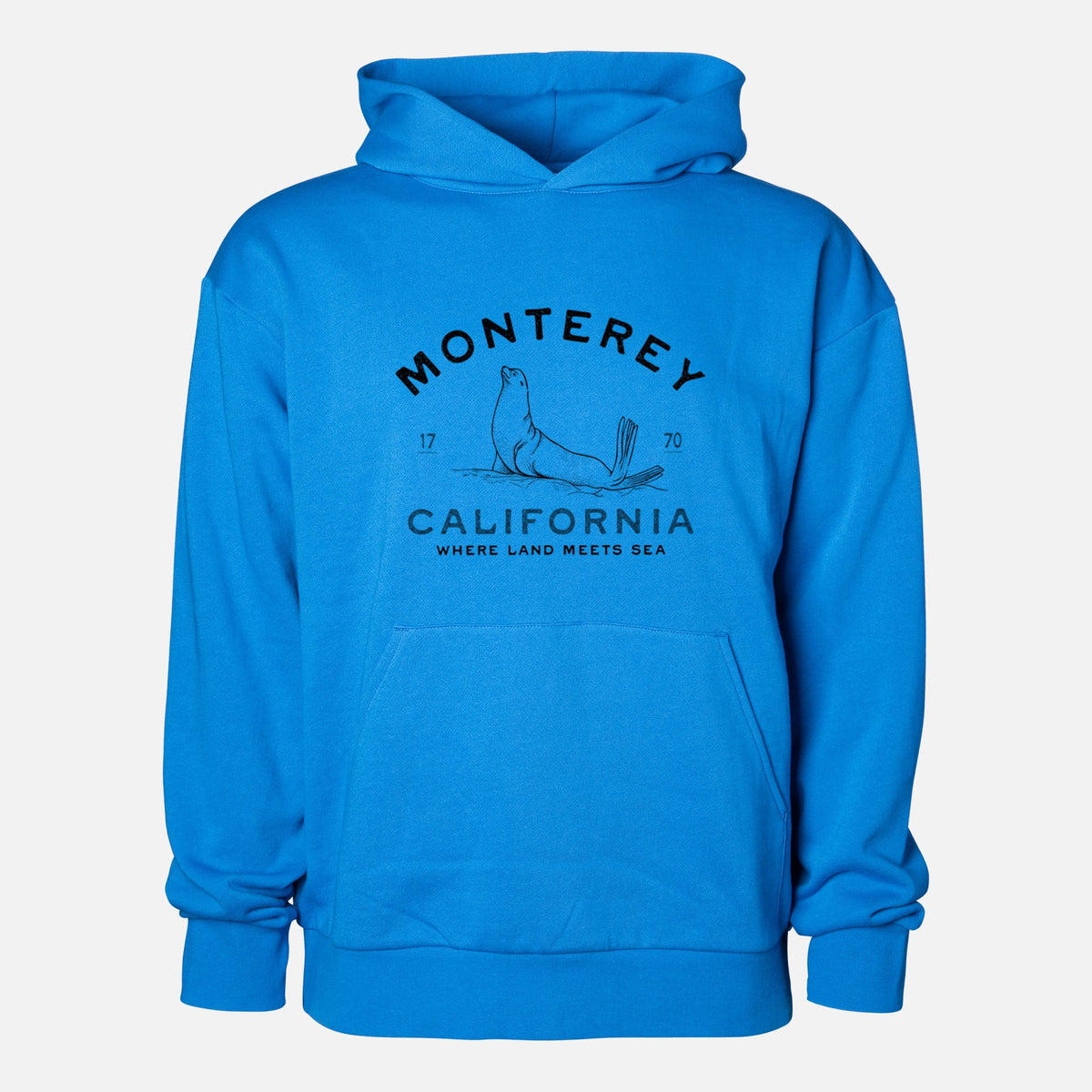 Monterey Sea Lion  - Statement Midweight Hoodie
