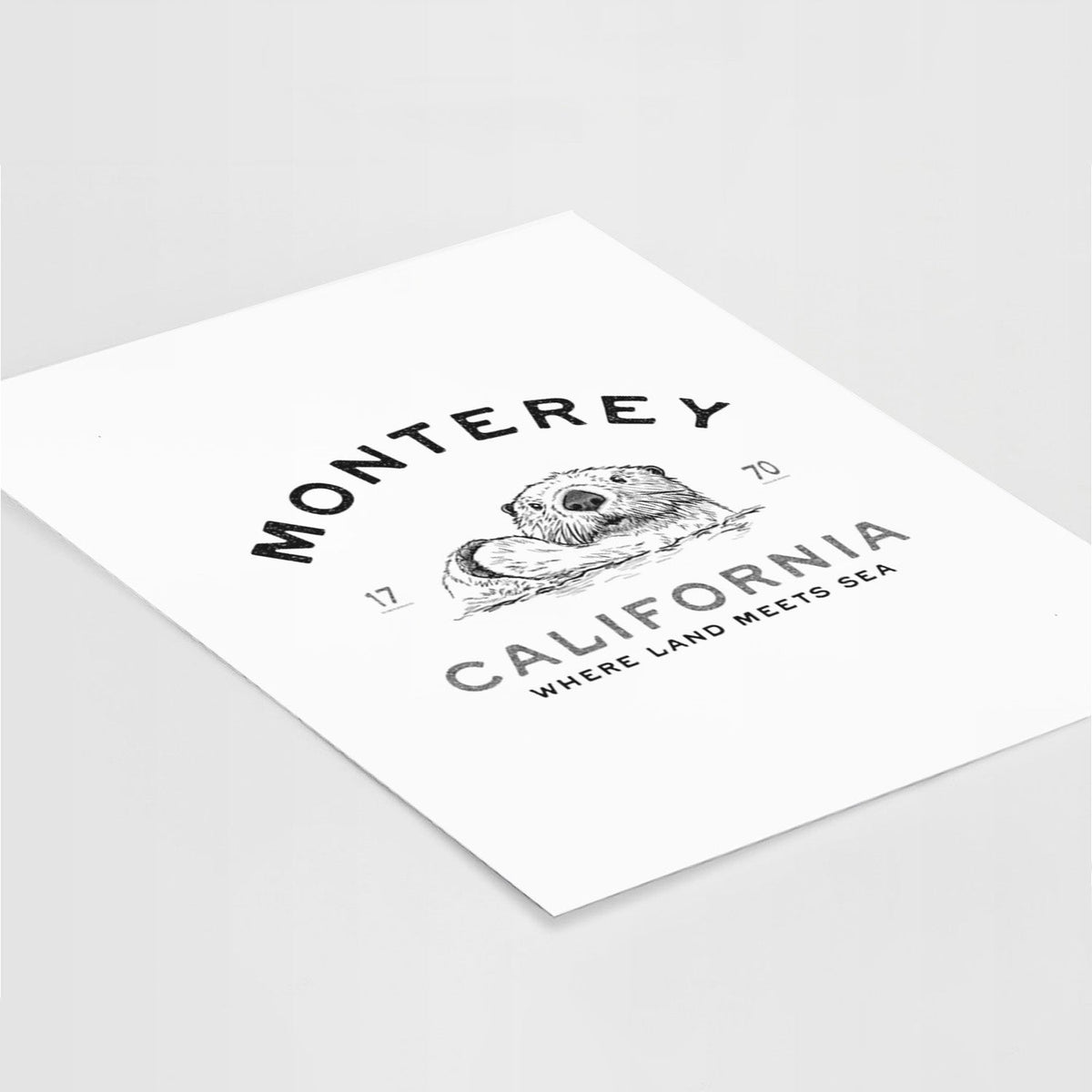 Monterey Sea Otter - Fine Art Print