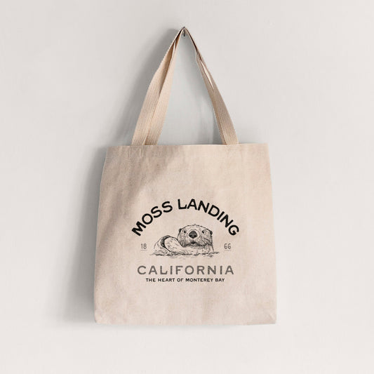 Moss Landing California - Sea Otter - Tote Bag