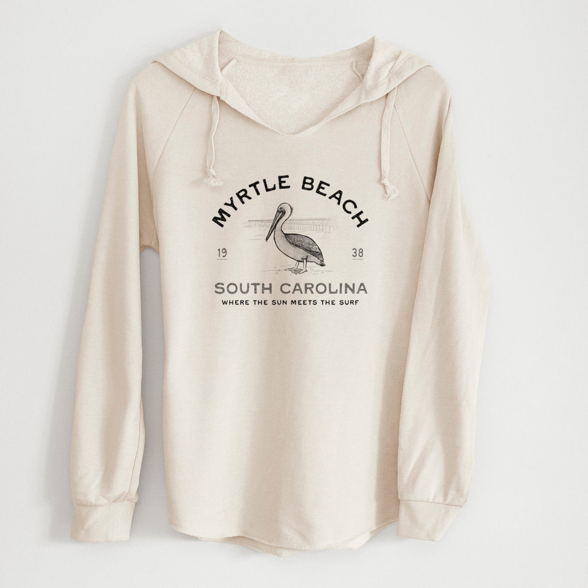 Myrtle Beach Pelican - Cali Wave Hooded Sweatshirt