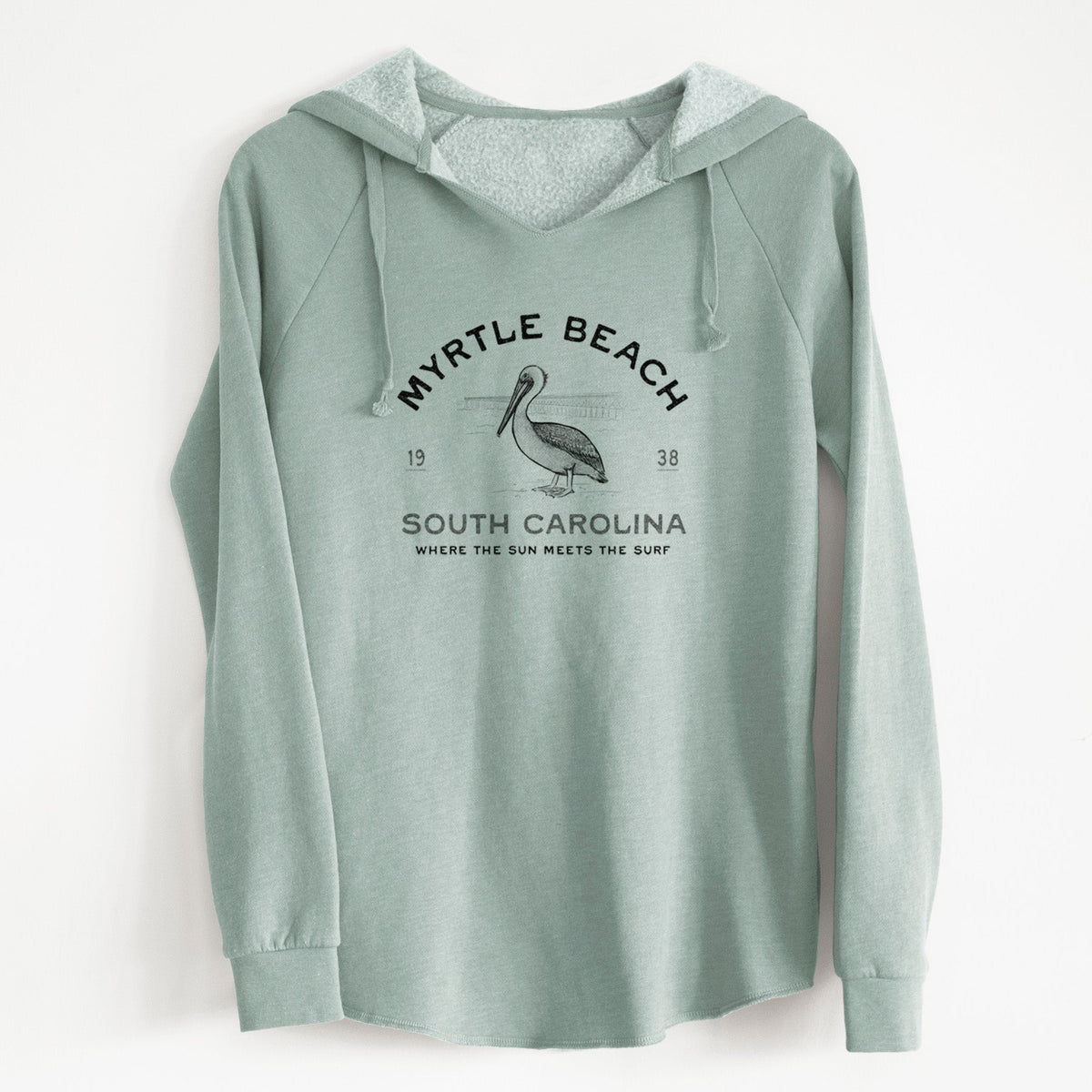 Myrtle Beach Pelican - Cali Wave Hooded Sweatshirt