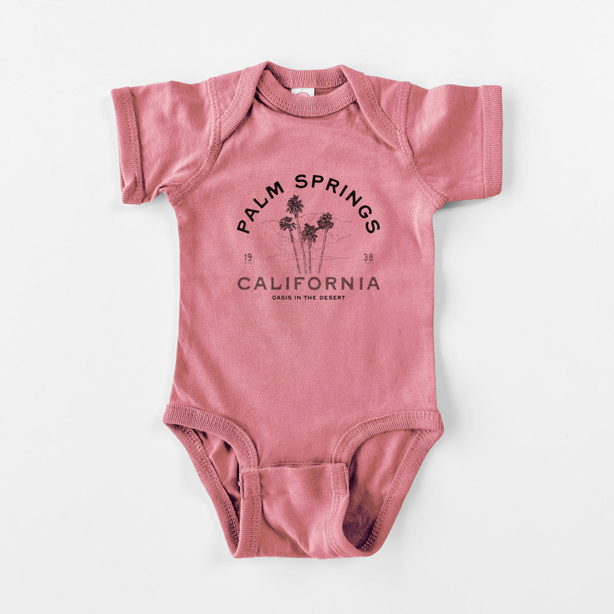 Palm Springs Palms - Baby Fine Jersey Bodysuit