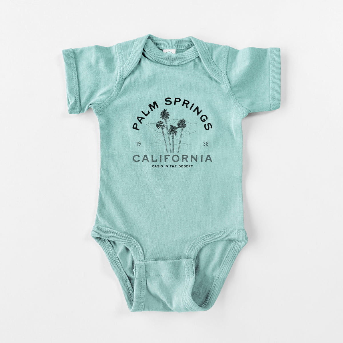 Palm Springs Palms - Baby Fine Jersey Bodysuit