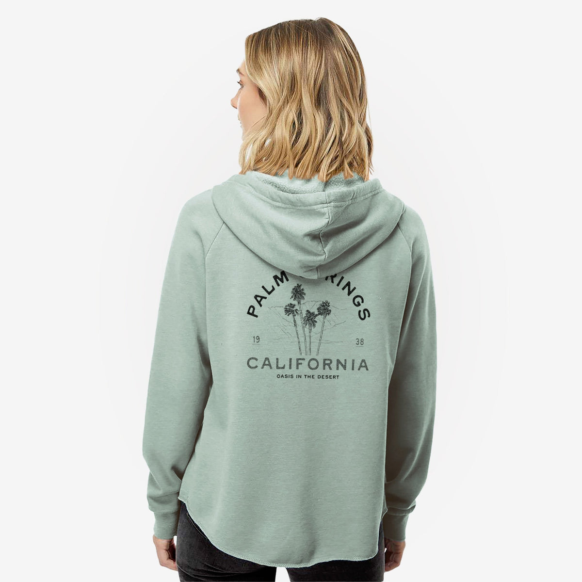 Palm Springs Palms - Women's Cali Wave Zip-Up Sweatshirt
