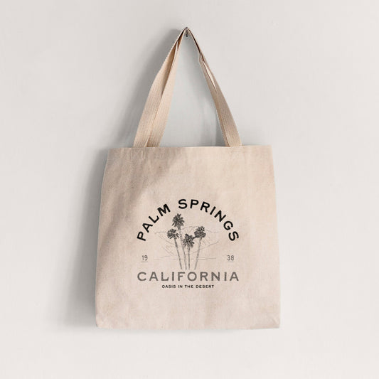 Palm Springs Palms - Tote Bag