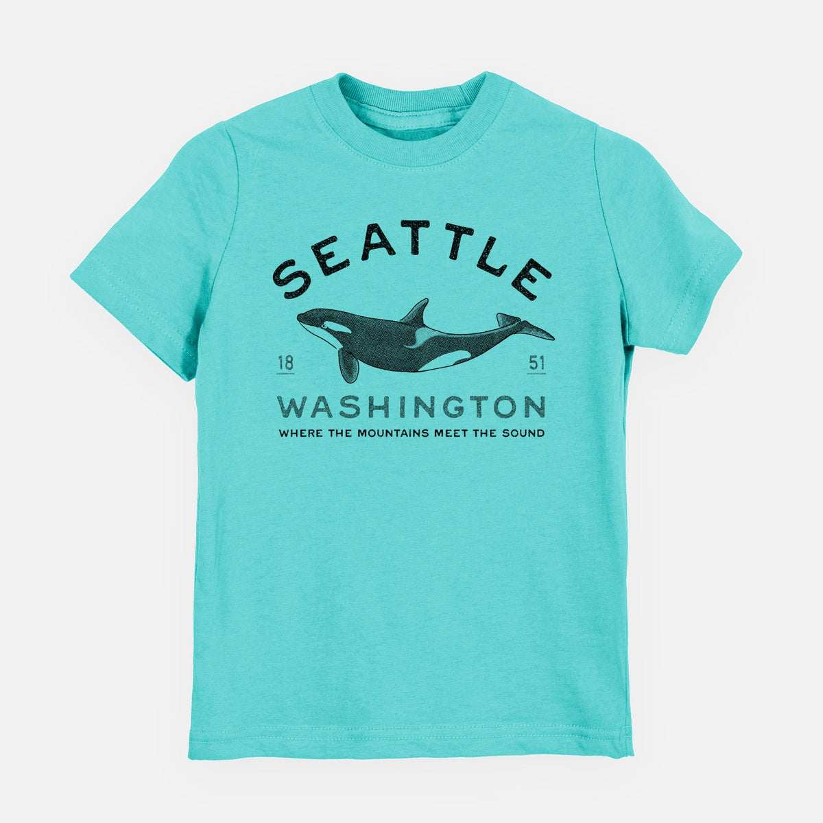 Seattle Washington - Orca - Toddler/Youth Shirt