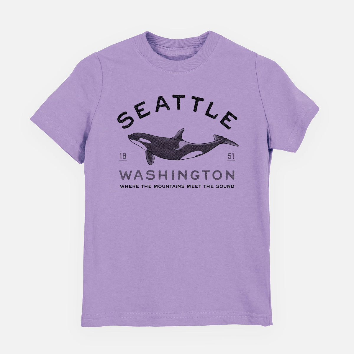 Seattle Washington - Orca - Toddler/Youth Shirt