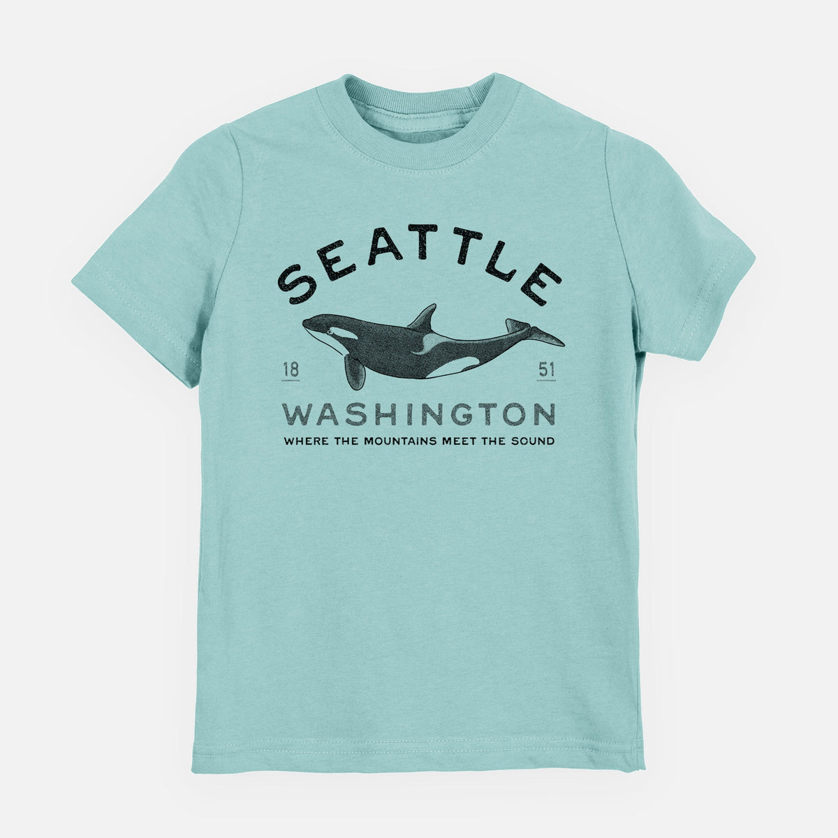 Seattle Washington - Orca - Toddler/Youth Shirt