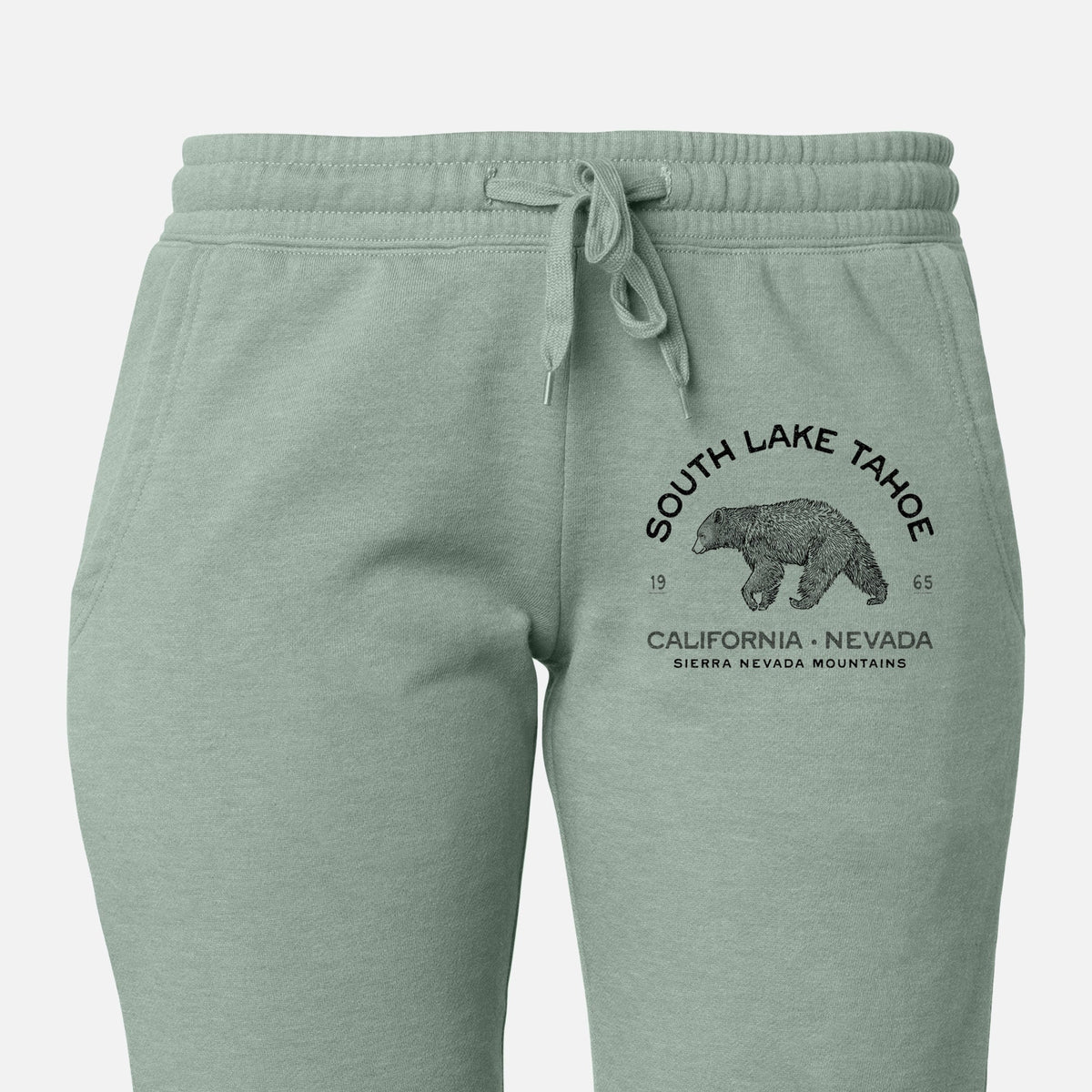 South Lake Tahoe Black Bear - Women's Cali Wave Jogger Sweatpants