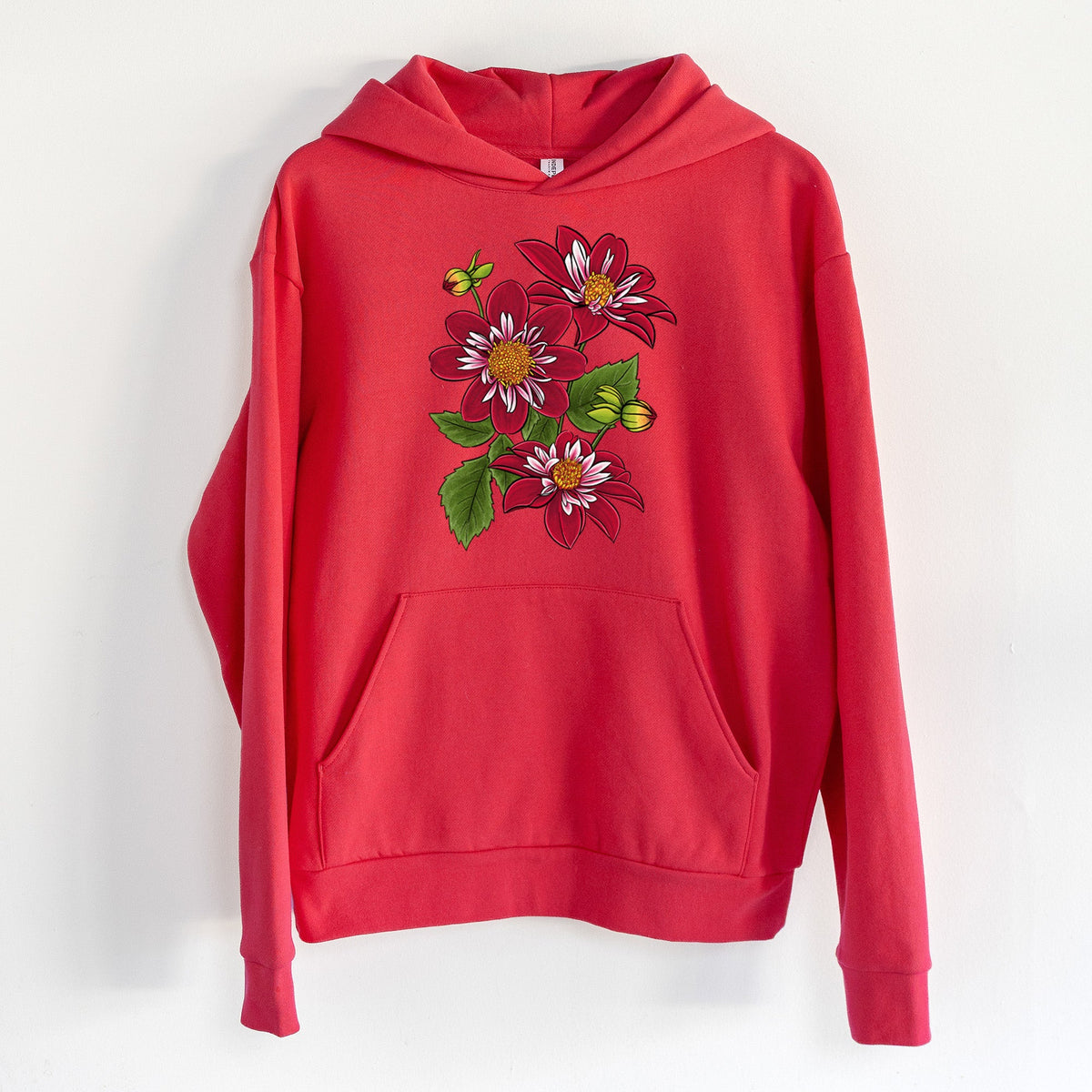 Dahlia Collarette - Night Butterfly  - Statement Midweight Hoodie
