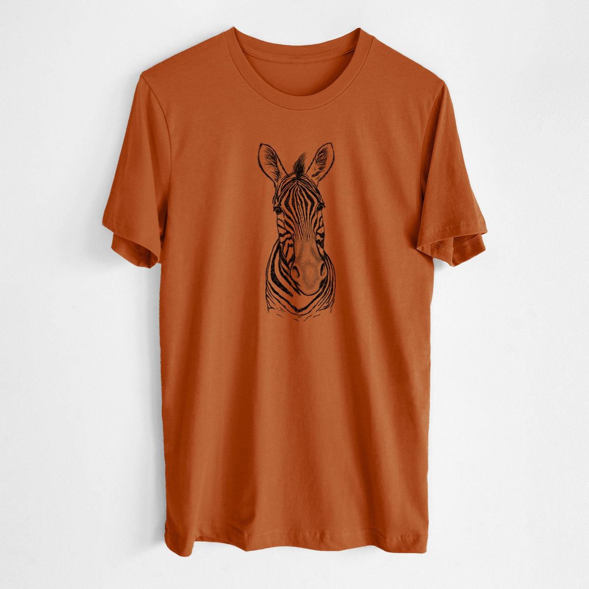 Damara Zebra - Equus quagga antiquorum - Lightweight 100% Cotton Unisex Crewneck