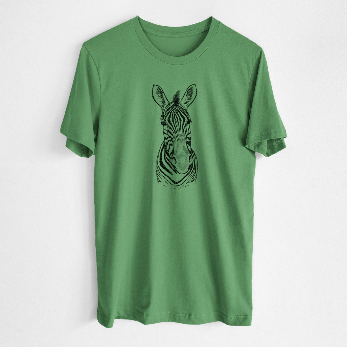 Damara Zebra - Equus quagga antiquorum - Lightweight 100% Cotton Unisex Crewneck