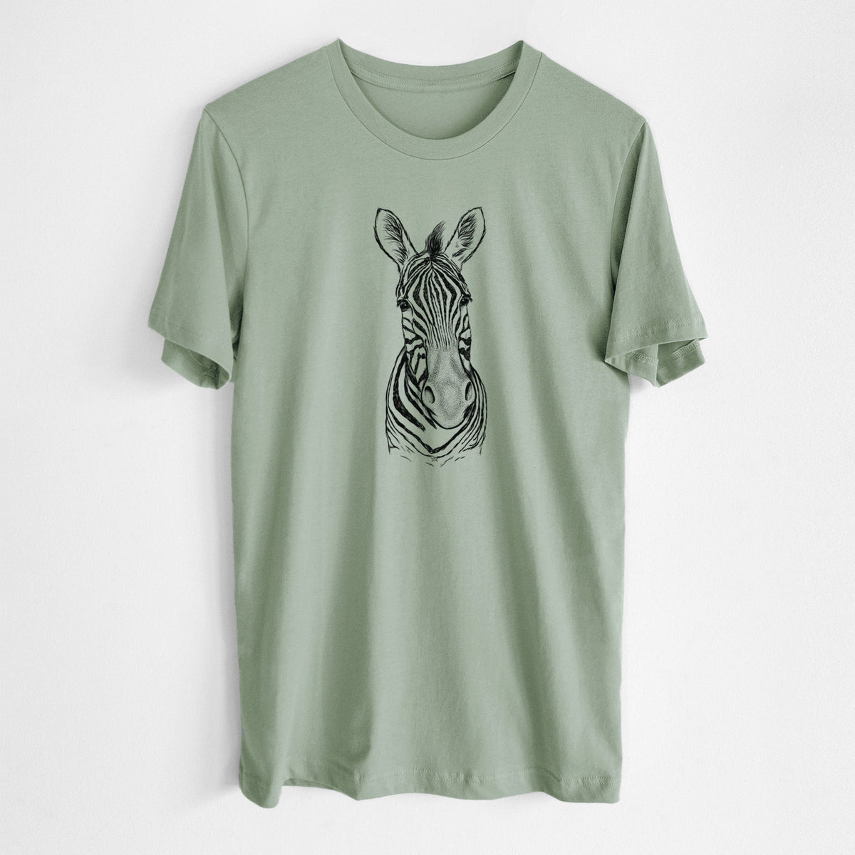Damara Zebra - Equus quagga antiquorum - Lightweight 100% Cotton Unisex Crewneck